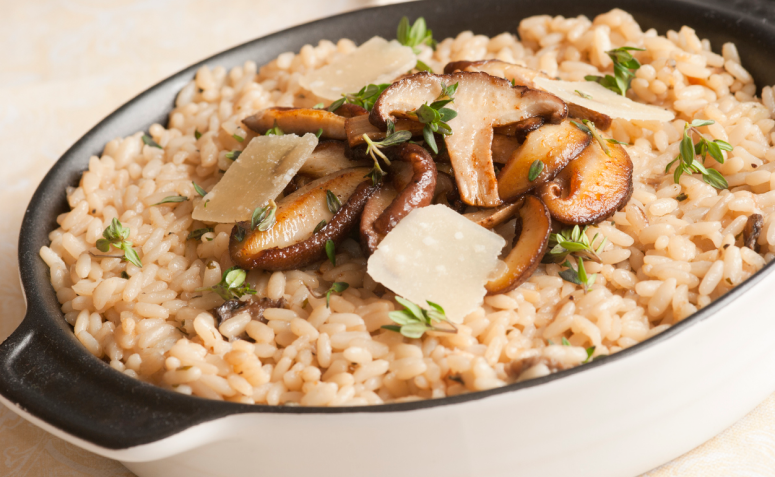 Risotto de Shiitake: una receta gourmet para disfrutar en casa